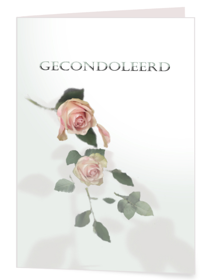 ... met vallende roos