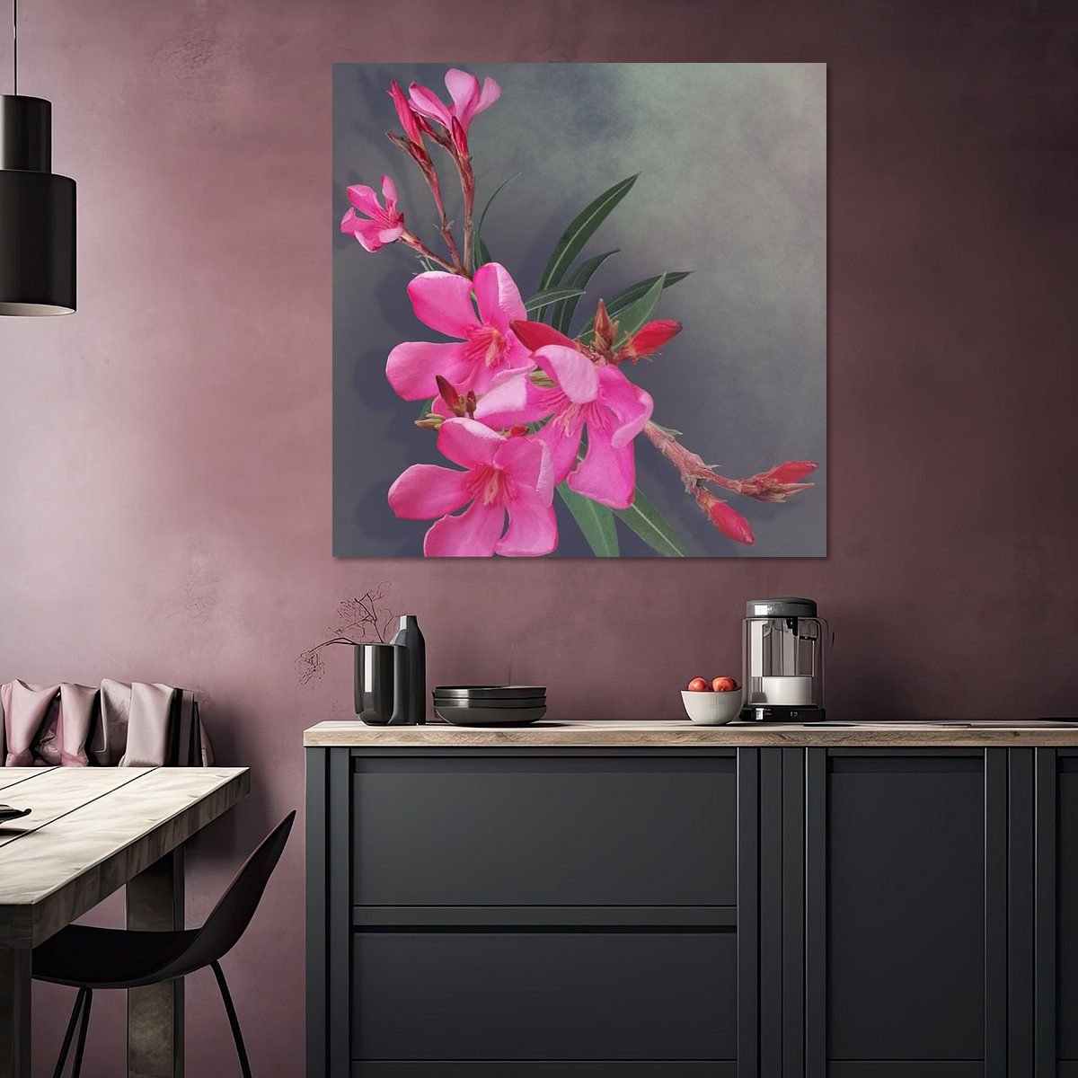 Oleander Nieuwsgierig spiedend